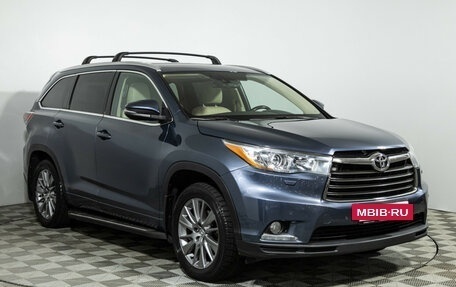 Toyota Highlander III, 2014 год, 2 449 585 рублей, 3 фотография