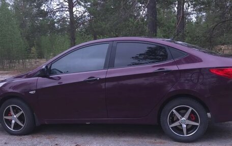 Hyundai Solaris II рестайлинг, 2011 год, 710 000 рублей, 12 фотография