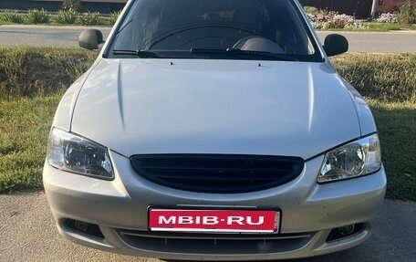 Hyundai Accent II, 2007 год, 410 000 рублей, 1 фотография