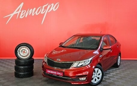 KIA Rio III рестайлинг, 2017 год, 1 049 000 рублей, 1 фотография