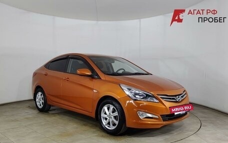 Hyundai Solaris II рестайлинг, 2016 год, 920 000 рублей, 3 фотография