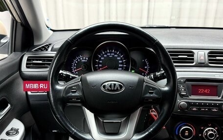 KIA Rio III рестайлинг, 2014 год, 1 049 000 рублей, 19 фотография
