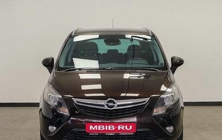 Opel Zafira C рестайлинг, 2013 год, 950 000 рублей, 3 фотография