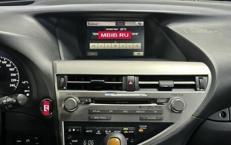 Lexus RX III, 2009 год, 1 680 000 рублей, 18 фотография
