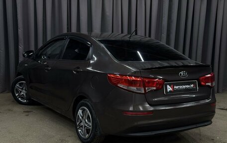 KIA Rio III рестайлинг, 2016 год, 499 999 рублей, 4 фотография