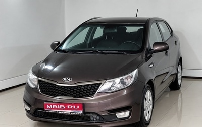 KIA Rio III рестайлинг, 2015 год, 990 000 рублей, 1 фотография