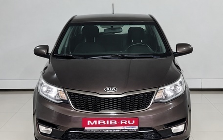 KIA Rio III рестайлинг, 2015 год, 990 000 рублей, 2 фотография