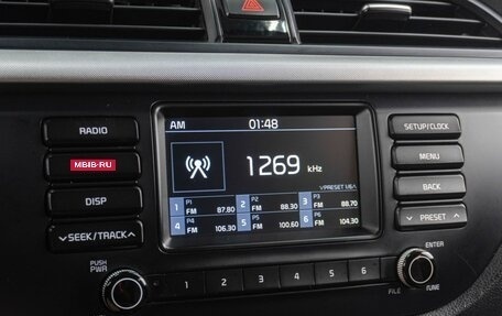 KIA Rio IV, 2017 год, 1 189 000 рублей, 13 фотография