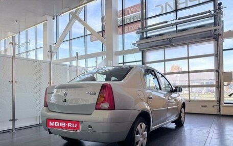Renault Logan I, 2007 год, 409 000 рублей, 6 фотография