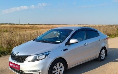 KIA Rio III рестайлинг, 2015 год, 980 000 рублей, 1 фотография