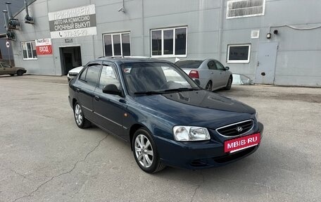 Hyundai Accent II, 2007 год, 387 000 рублей, 3 фотография