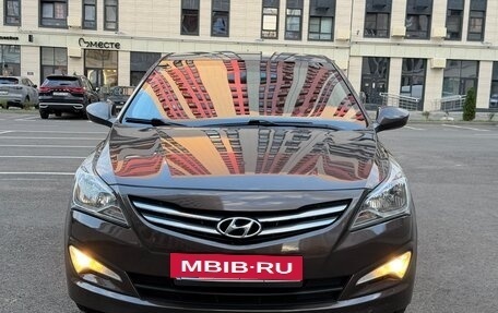 Hyundai Solaris II рестайлинг, 2015 год, 1 165 000 рублей, 10 фотография