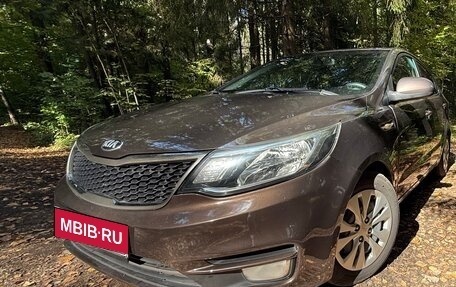 KIA Rio III рестайлинг, 2015 год, 850 000 рублей, 1 фотография