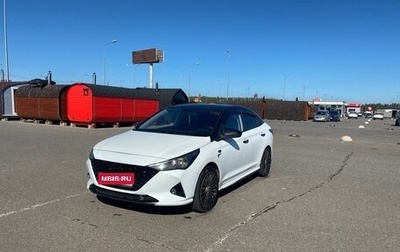 Hyundai Solaris II рестайлинг, 2017 год, 750 000 рублей, 1 фотография