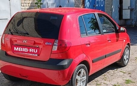 Hyundai Getz I рестайлинг, 2006 год, 480 000 рублей, 5 фотография