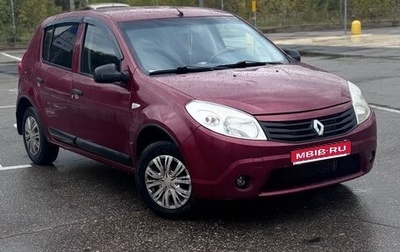 Renault Sandero I, 2010 год, 375 000 рублей, 1 фотография