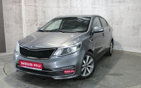 KIA Rio III рестайлинг, 2016 год, 855 000 рублей, 1 фотография