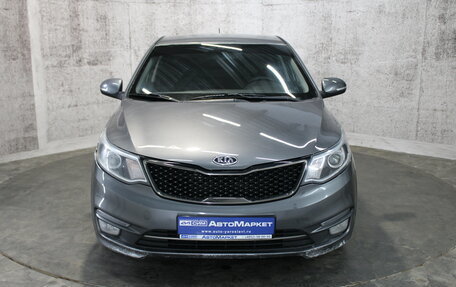 KIA Rio III рестайлинг, 2016 год, 855 000 рублей, 2 фотография