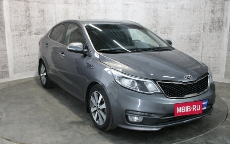 KIA Rio III рестайлинг, 2016 год, 855 000 рублей, 3 фотография