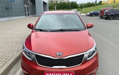 KIA Rio III рестайлинг, 2016 год, 910 000 рублей, 1 фотография
