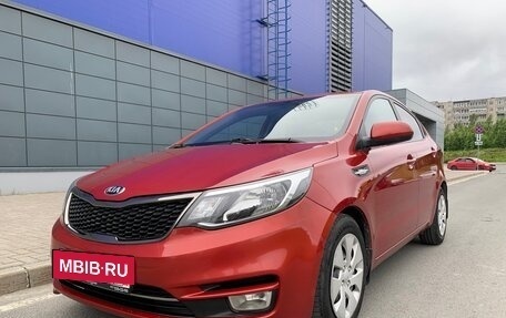 KIA Rio III рестайлинг, 2016 год, 910 000 рублей, 4 фотография