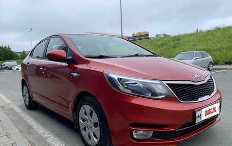 KIA Rio III рестайлинг, 2016 год, 910 000 рублей, 6 фотография