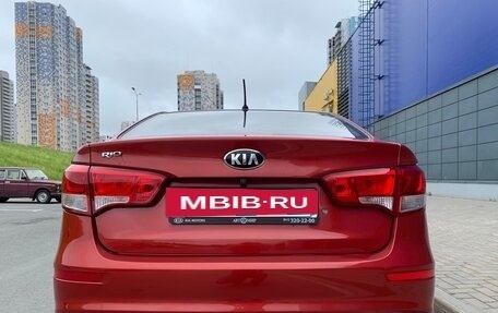 KIA Rio III рестайлинг, 2016 год, 910 000 рублей, 8 фотография