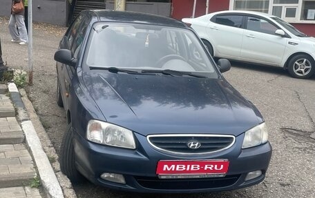 Hyundai Accent II, 2008 год, 350 000 рублей, 1 фотография