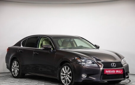 Lexus GS IV рестайлинг, 2014 год, 1 799 777 рублей, 3 фотография