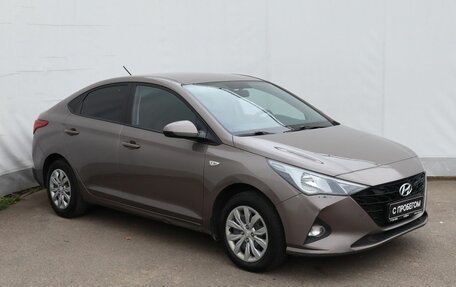 Hyundai Solaris II рестайлинг, 2022 год, 1 449 000 рублей, 3 фотография