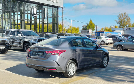Hyundai Solaris II рестайлинг, 2021 год, 1 363 000 рублей, 6 фотография