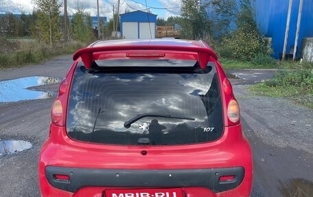 Peugeot 107 I рестайлинг, 2007 год, 310 000 рублей, 3 фотография