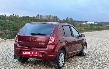 Renault Sandero I, 2011 год, 475 000 рублей, 10 фотография