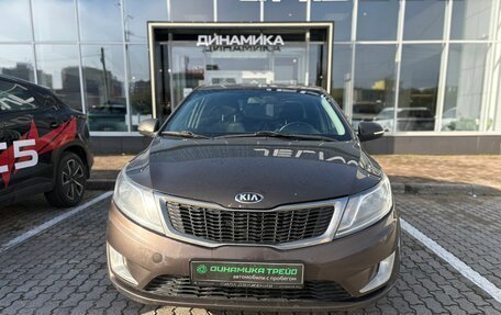 KIA Rio III рестайлинг, 2014 год, 811 000 рублей, 2 фотография