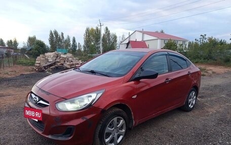 Hyundai Solaris II рестайлинг, 2012 год, 600 000 рублей, 10 фотография