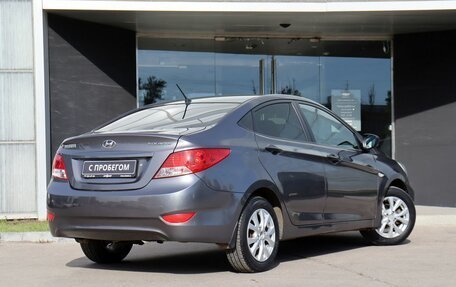 Hyundai Solaris II рестайлинг, 2011 год, 750 000 рублей, 5 фотография