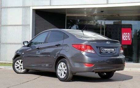 Hyundai Solaris II рестайлинг, 2011 год, 750 000 рублей, 7 фотография