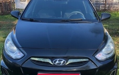 Hyundai Solaris II рестайлинг, 2011 год, 590 000 рублей, 1 фотография