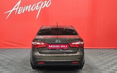 KIA Rio III рестайлинг, 2014 год, 985 000 рублей, 4 фотография