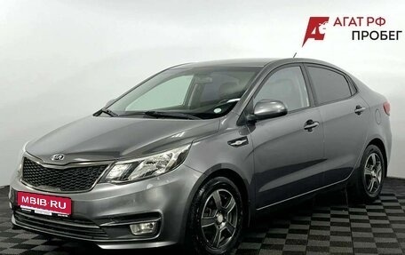 KIA Rio III рестайлинг, 2016 год, 1 100 000 рублей, 1 фотография