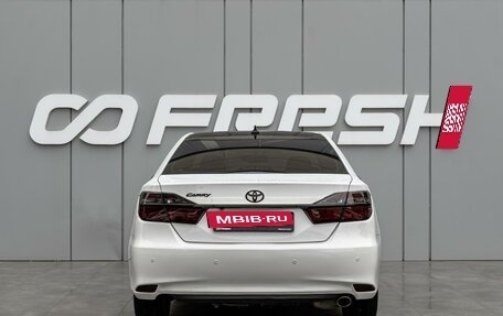 Toyota Camry, 2017 год, 2 030 000 рублей, 4 фотография