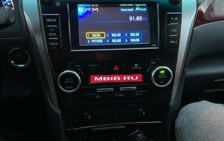 Toyota Camry, 2013 год, 1 490 000 рублей, 14 фотография