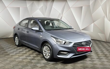 Hyundai Solaris II рестайлинг, 2018 год, 1 129 000 рублей, 3 фотография