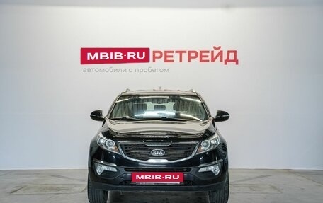 KIA Sportage III, 2012 год, 1 369 000 рублей, 2 фотография