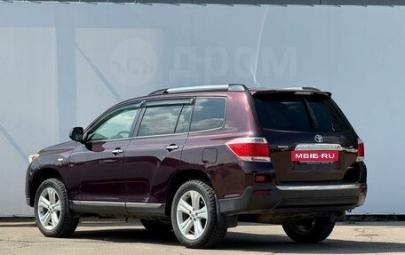 Toyota Highlander III, 2013 год, 2 290 000 рублей, 12 фотография