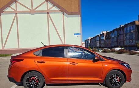 Hyundai Solaris II рестайлинг, 2021 год, 1 350 000 рублей, 4 фотография