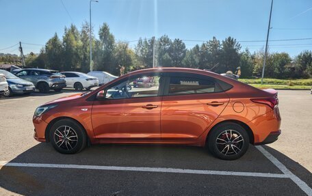 Hyundai Solaris II рестайлинг, 2021 год, 1 350 000 рублей, 3 фотография