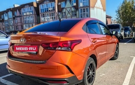Hyundai Solaris II рестайлинг, 2021 год, 1 350 000 рублей, 8 фотография
