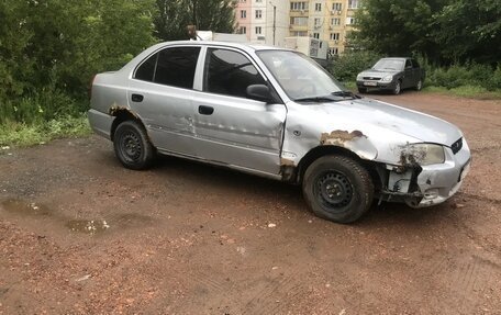 Hyundai Accent II, 2003 год, 115 000 рублей, 3 фотография