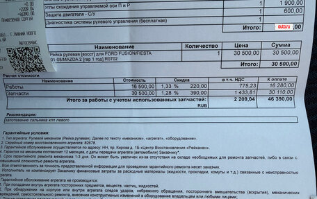 Ford Fusion I, 2007 год, 265 000 рублей, 11 фотография